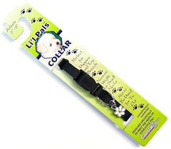 Li'l Pals Adjustable Nylon Collar-Black