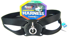 Coastal Pet Size Right Nylon Adjustable Harness-Black