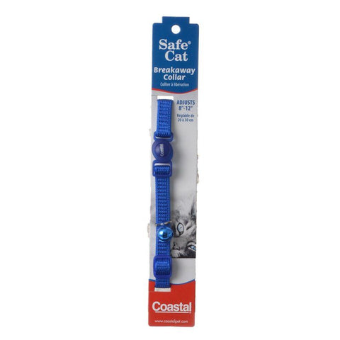Coastal Pet Safe Cat Nylon Adjustable Breakaway Collar-Blue