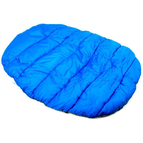 Chuckit Travel Bed-Blue & Gray