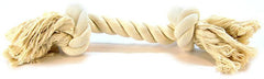 Flossy Chews Rope Bone-White