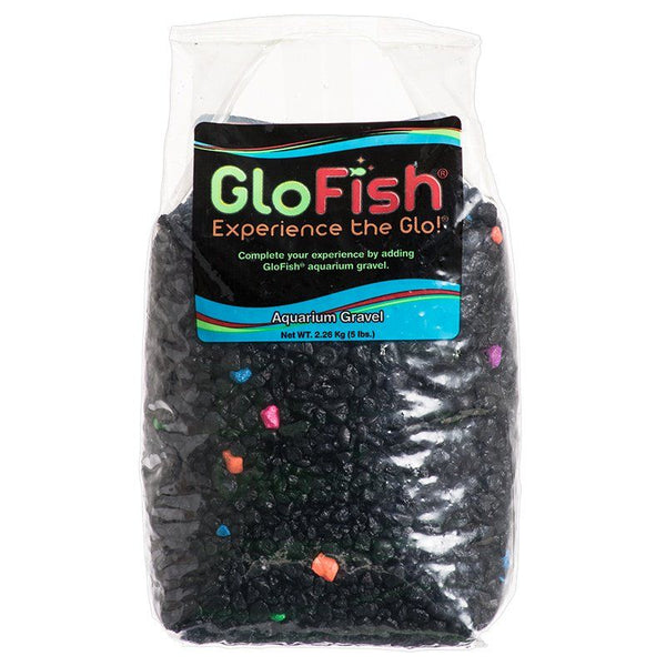 GloFish Aquarium Gravel-Black & Flourescent Mix