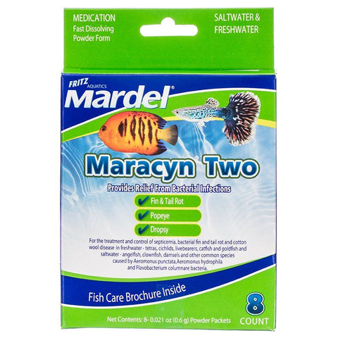 Mardel Maracyn Two Antibacterial Aquarium Medication-Powder