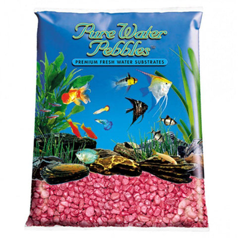 Pure Water Pebbles Aquarium Gravel-Red Frost