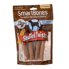 SmartBones Stuffed Twistz with Real Peanut Butter