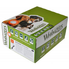 Whimzees Brushzees Large Dental Treats-Bulk