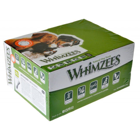 Whimzees Brushzees X-Large Dental Treats-Bulk