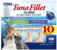 Inaba Tuna Fillet Cat Treat Whole Tuna Fillet Variety Pack