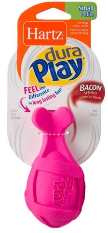 Hartz Dura Play Bacon Scented Rocket Dog Toy Large