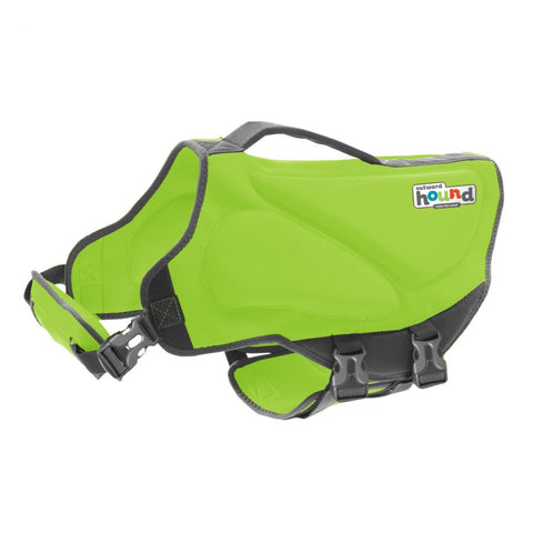 Outward Hound Dawson Swim Green Dog Life Jacket