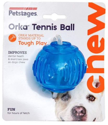 Petstages Orka Tennis Ball Chew Toy for Dogs