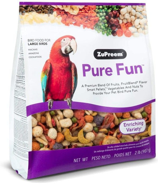 ZuPreem Pure Fun Enriching Variety Seed for Large Birds