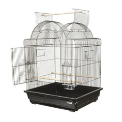 AE Cage Company Victorian open Top Bird Cage 25"x21"x32"