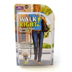 Coastal Pet Walk Right Padded Harness-Black