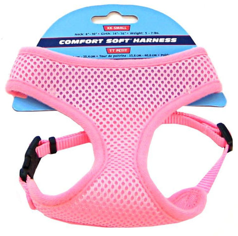 Coastal Pet Comfort Soft Adjustable Harness-Pink