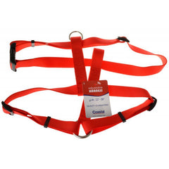 Tuff Collar Nylon Adjustable Harness-Red