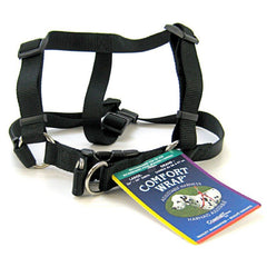 Tuff Collar Comfort Wrap Nylon Adjustable Harness-Black