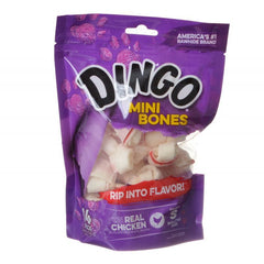 Dingo Meat in the Middle Rawhide Chew Bones