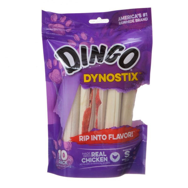 Dingo Dynostix Meat & Rawhide Chew