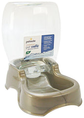 Petmate Cafe Pet Waterer-Pearl Tan