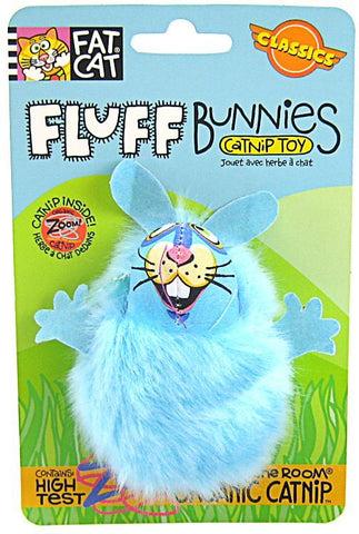 Fat Cat Fluff Bunnies Cat Toy-Assorted