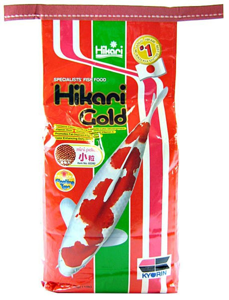 Hikari Gold Color Enhancing Koi Food-Mini Pellet