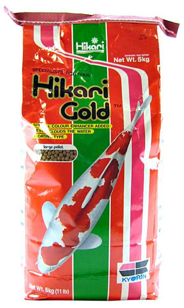 Hikari Gold Color Enhancing Koi Food-Large Pellet