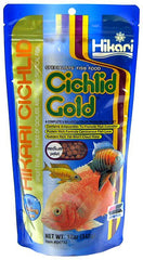 Hikari Cichlid Gold Color Enhancing Sinking Fish Food-Medium Pellet