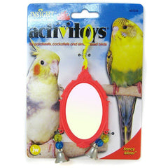 JW Insight Fancy Mirror Bird Toy-Assorted