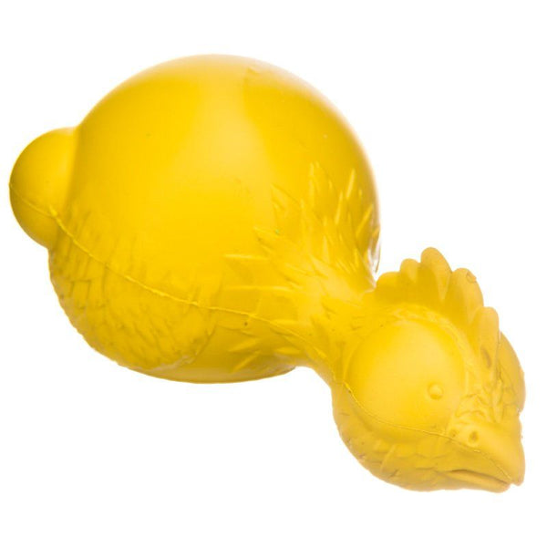 JW Pet Ruffians Rubber Dog Toy-Chicken