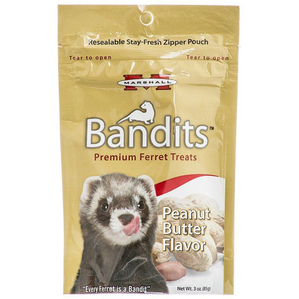 Marshall Bandits Premium Ferret Treats-Peanut Butter Flavor