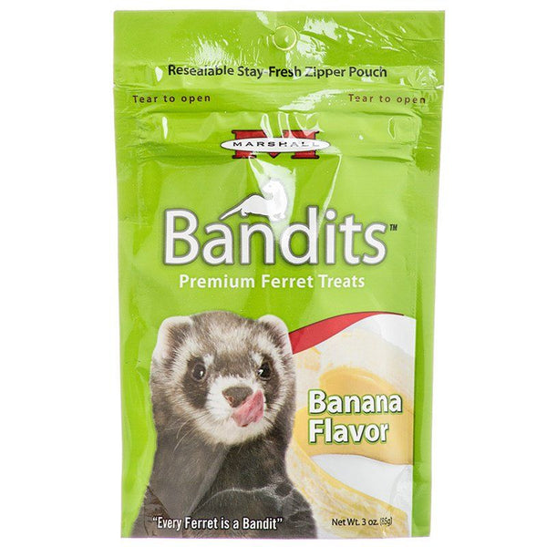 Marshall Bandits Premium Ferret Treats-Banana Flavor