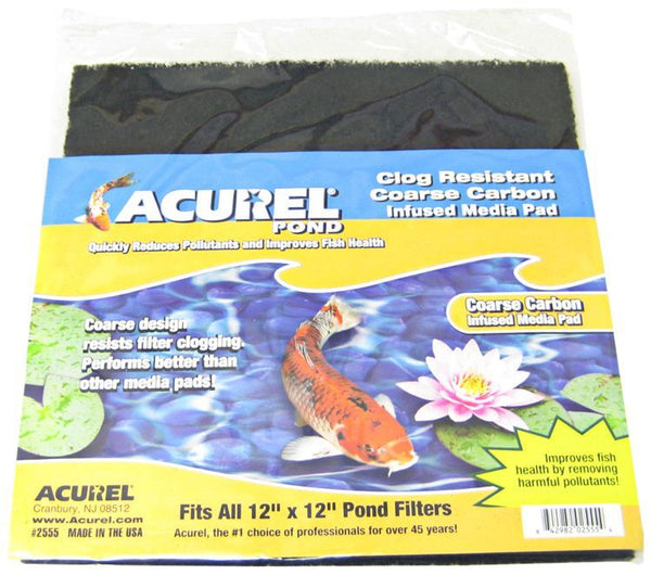 Acurel Coarse Carbon Infused Media Pad-Pond