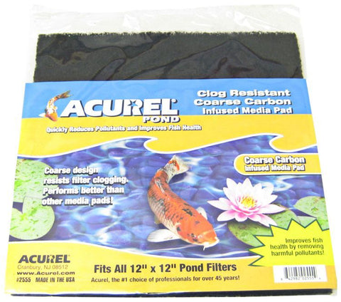 Acurel Coarse Carbon Infused Media Pad-Pond