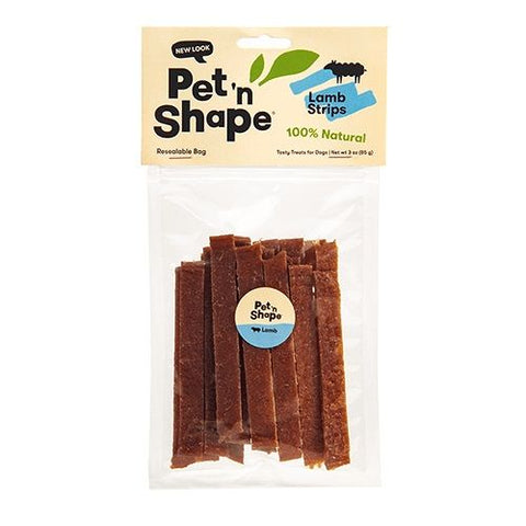 Pet 'n Shape Lamb Strips Dog Treat