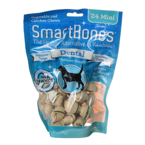 SmartBones Dental Bones-Chicken & Vegetable Dog Chews