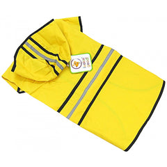 Fashion Pet Rainy Day Dog Slicker-Yellow