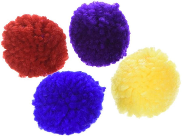 Spot Wool Pom Poms with Catnip Cat Toy