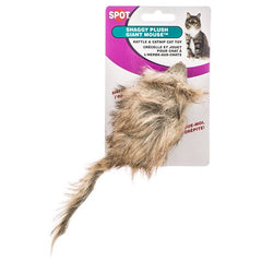 Spot Fur Mouse Cat Toy-Assorted