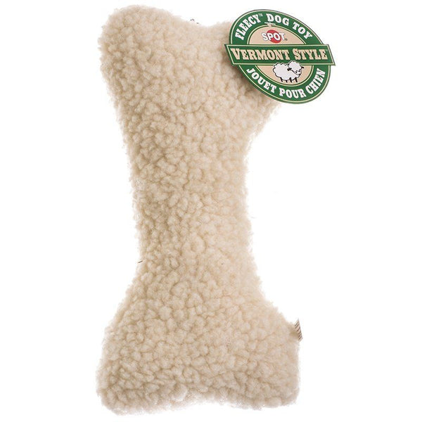 Spot Vermont Style Fleecy Bone Shaped Dog Toy