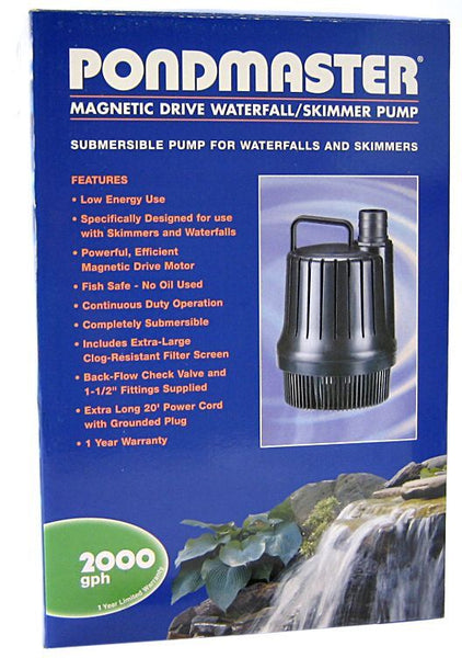 Pondmaster Magnetic Drive Waterfall Pump