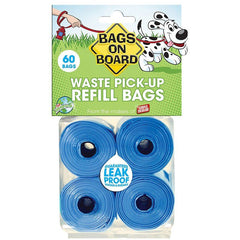 Bags on Board Waste Pick Up Refill Bags-Blue