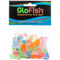 GloFish Accent Gravel-Multicolored Gems