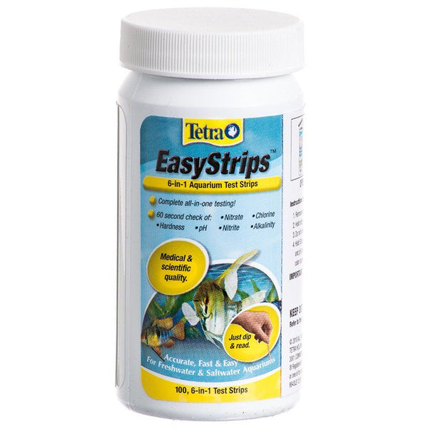 Tetra EasyStrips 6 in 1 Ammonia Aquarium Test Strips