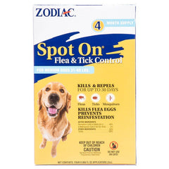 Zodiac Spot on Flea & Tick Controller for Dogs