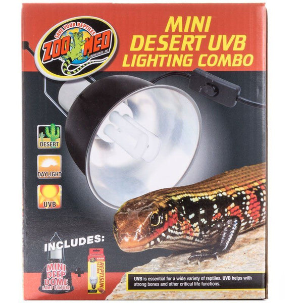 Zoo Med Mini Desert UVB Lighting Combo