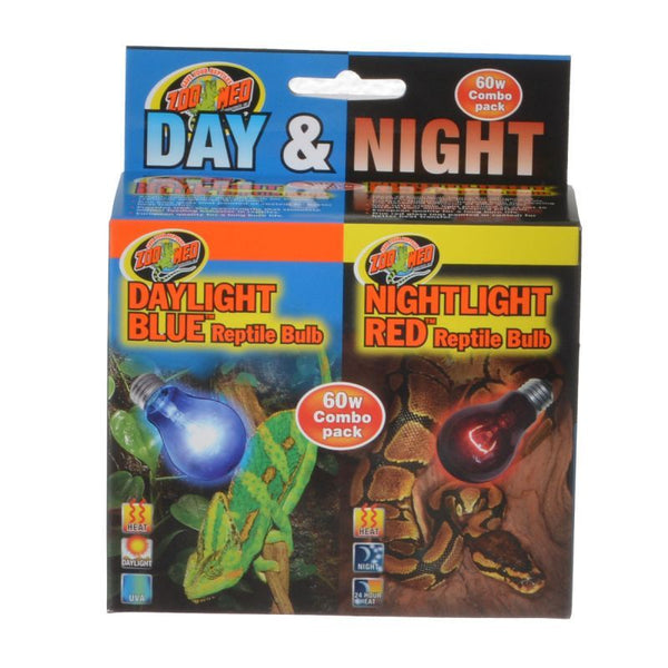 Zoo Med Day & Night Reptile Bulbs Combo Pack