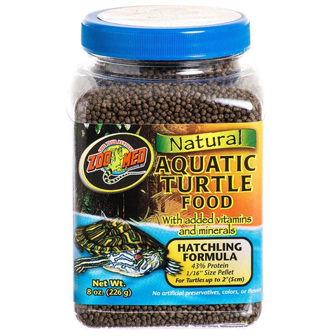 Zoo Med Natural Aquatic Turtle Food-Hatchling Formula (Pellets)