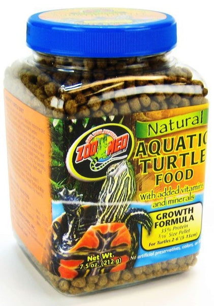 Zoo Med Natural Aquatic Turtle Food-Growth Formula Pellets