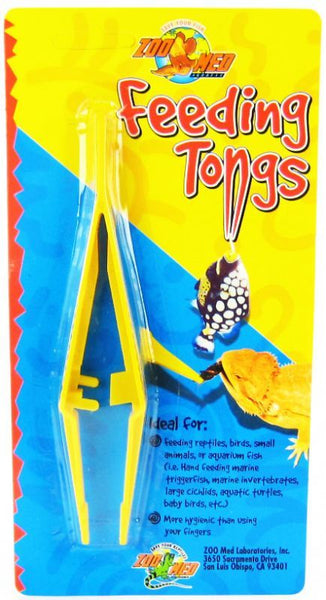 Zoo Med Feeding Tongs-Plastic